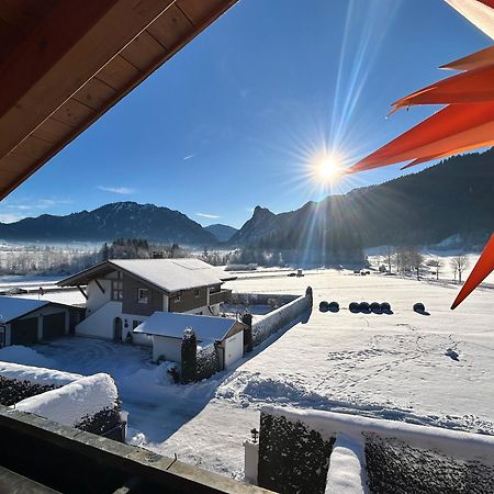 Ferienwohnung Mit Bergblick Unterammergau Eksteriør billede