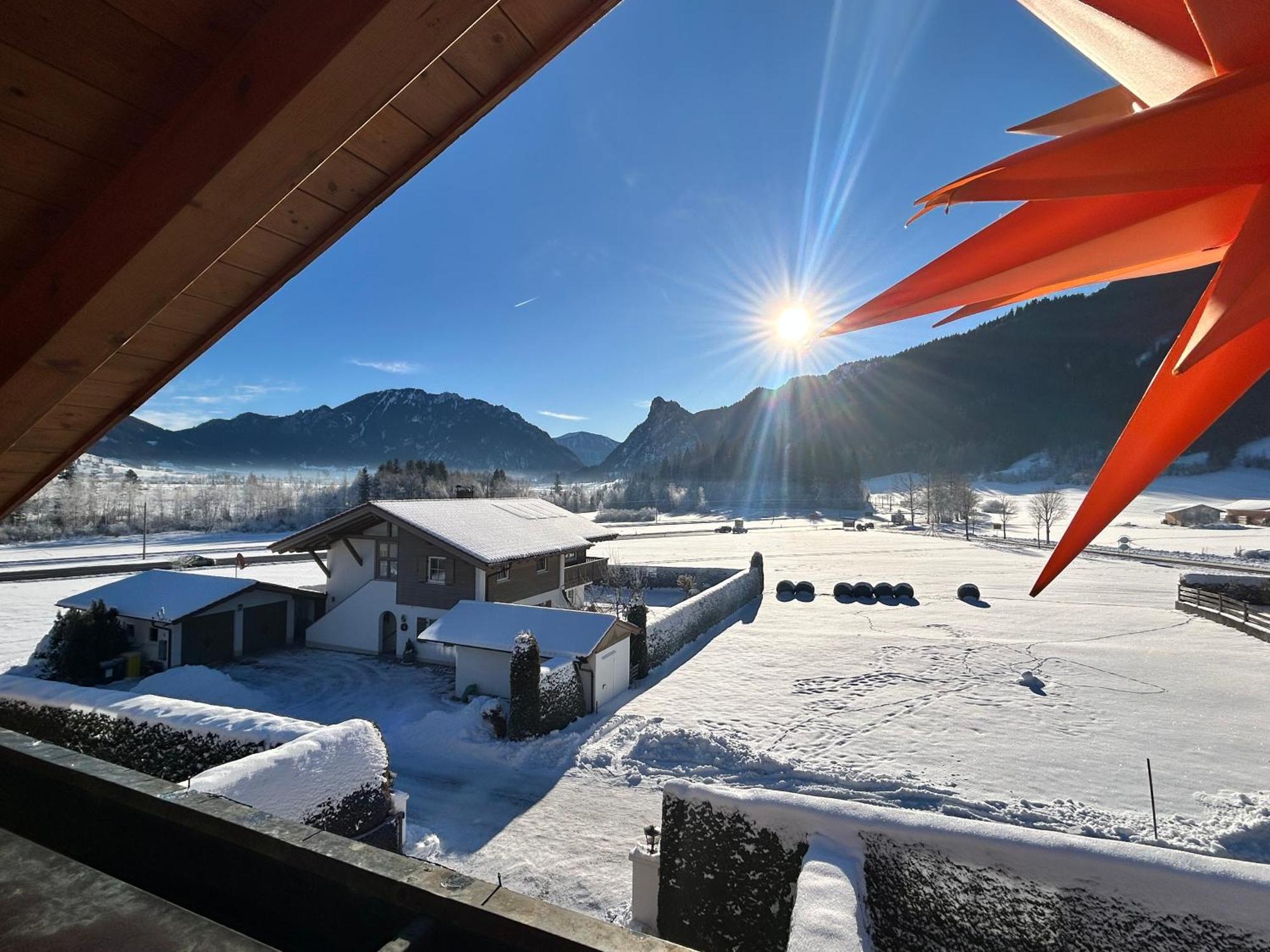 Ferienwohnung Mit Bergblick Unterammergau Eksteriør billede