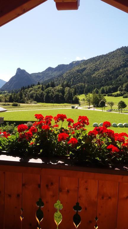 Ferienwohnung Mit Bergblick Unterammergau Eksteriør billede